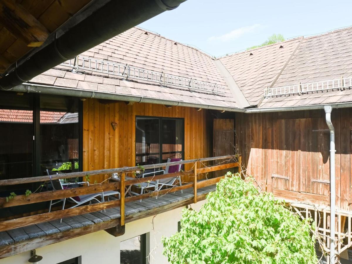 Loft-Like Apartment In Scheibbs With Swimming Pond Dış mekan fotoğraf